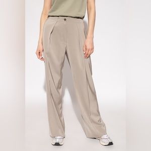 Acne Studios Sage Green Pleat Front Trousers size 38 (US 6)